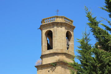 Obraz premium Parroquia de Santa María, Barásoain, Navarra, España