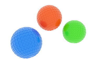 3d rendering of pattern balls
