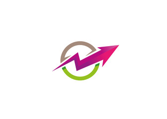 Creative Arrow Circle Logo
