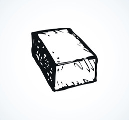 Brick. Vector drawing