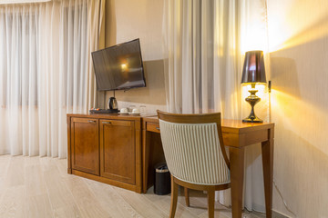 Hotel room interior