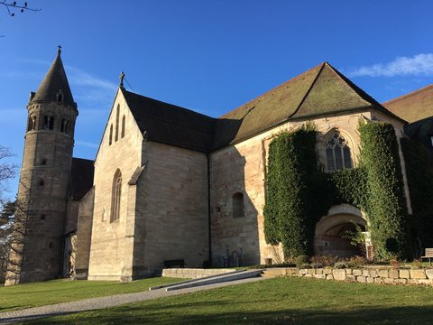 Kloster Lorch Monastery in Germany where Irene of Byzantium is buried. Her grave was destroyed and cannot be reconstructed. 