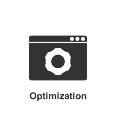 Online marketing, optimization icon. Element of online marketing icon. Premium quality graphic design icon. Signs and symbols collection icon for websites, web design