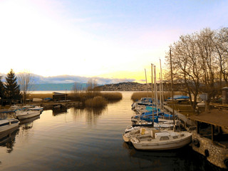 boats on the river