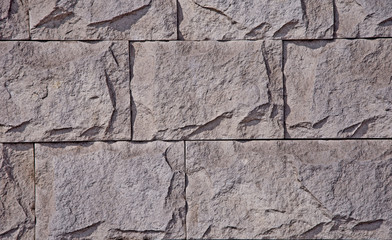 Background stone texture. Decorative front brick stone.