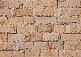 Obraz premium Background stone texture. Decorative front brick stone.