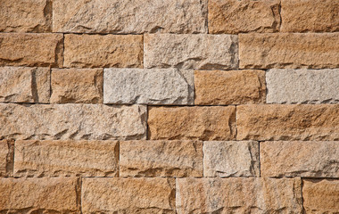 Background stone texture. Decorative front brick stone.
