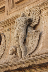 Detalles en la Catedral de Almería, Andalucía, España