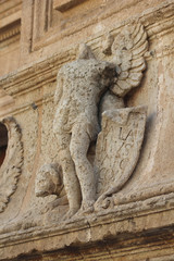 Detalles en la Catedral de Almería, Andalucía, España