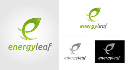 Eco Leaf Logo Template