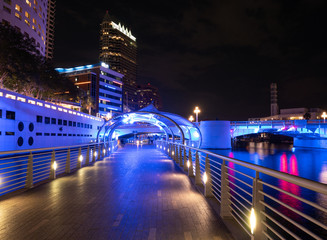 Tampa Waterfront park landscape