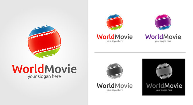 World Movie Logo Template