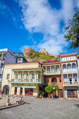 Historical center of old Tbilisi, Georgia
