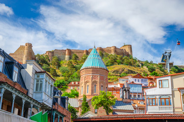 Historical center of Tbilisi and Narikala fortress, Georgia