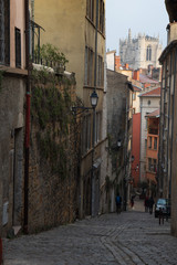 Narrow streets of the old town