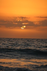 Fototapeta premium sunset at the sea