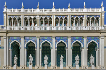 Obraz premium Nizami Museum of Azerbaijani Literature - Baku, Azerbaijan