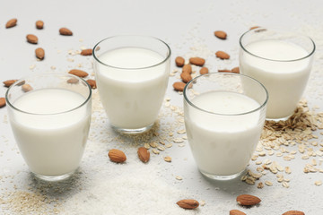 Organic vegan non-dairy plant-based milk
