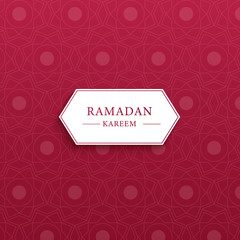 Stock vector arabic pattern template beautiful festival background with islamic ornament