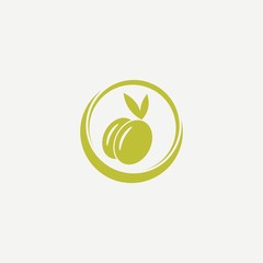 olive logo template