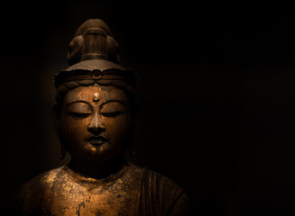 Fototapeta na wymiar Buddha image used as amulets of Buddhism religion