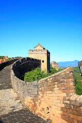 The Great Wall is in China.