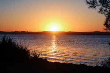 Sunset at Lake2