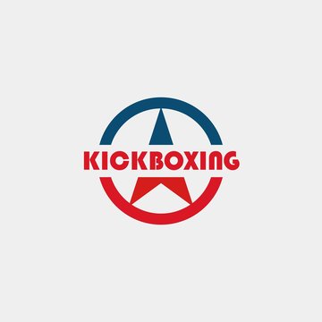 Kickboxing Logo Template