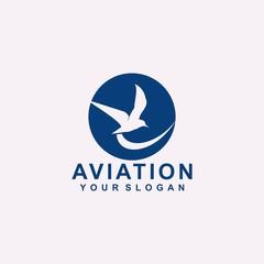 aviation logo template