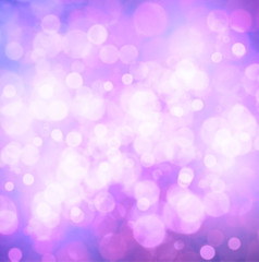 Festive background with defocused lights