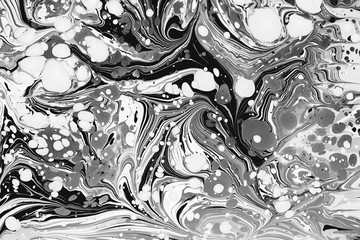 Beautiful abstract painting is a painting technique Ebru .Turkish Ebru style on the water with acrylic paints wring wave.Stylish combination of luxury.Contemporary art marble liquid texture 