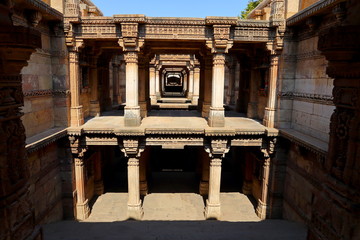 Adalaj Stepwell is a Hindu building in the village of Adalaj near Ahmedabad in the Indian state of Gujarat. 