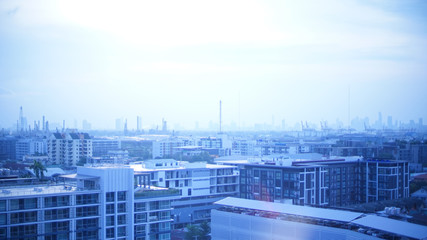 Bangkok in blue