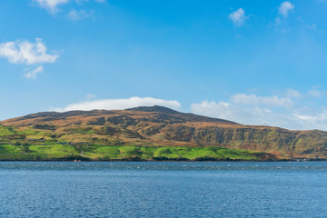 Beautiful nature scene around Connemara National Park