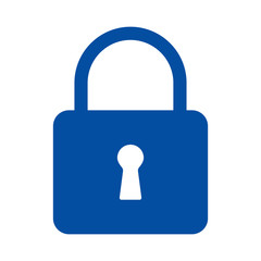 Icons flat closed lock. Symbols vector security. Isolated symbol on white background