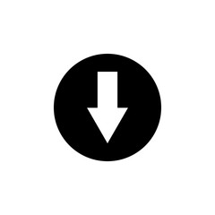 Arrow icon vector. Arrow symbol. navigation icon vector