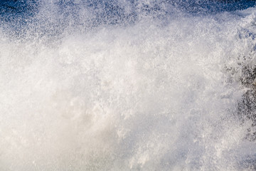 Obraz premium Waves on the beach of Beniho. Tenerife. Canary Islands.Spain