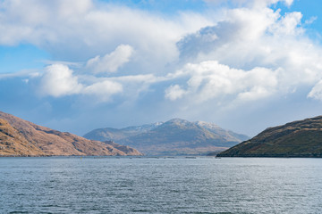 Beautiful nature scene around Connemara National Park