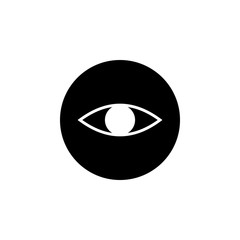 Eye icon vector. Look and Vision icon. Eye vector icon