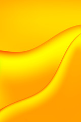 Abstract Yellow liquid Background, Vector Illustration. eps10