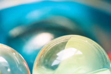 Beautiful colorful marbles