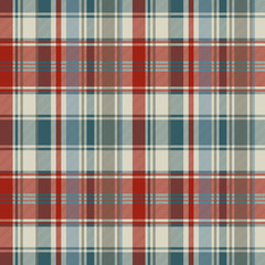 Striped plaid fabric texture seamless background