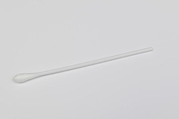 isolated on white medical swab tool