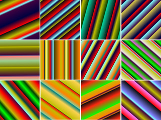 set of backgrounds,colorful gradient, it is possible to change the shades of the gradiente. It can be used as a pattern for the fabric,tapestry