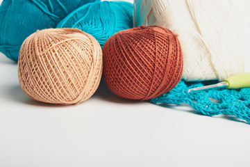 needlework yarn for crochet and knitting