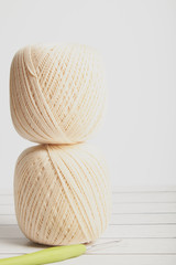 needlework yarn for crochet and knitting