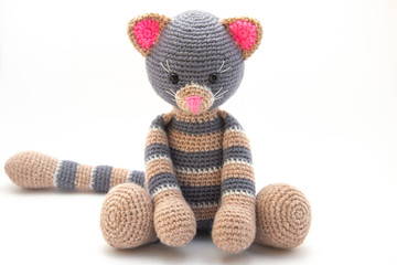 Amigurumi soft toys handmade you you. crochet wool.A gift for children and loved ones
