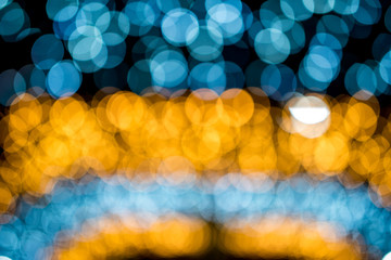 Bokeh circle, beautiful abstract colors for Christmas background - pictures