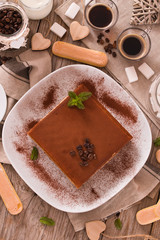 Tiramisu cake.
