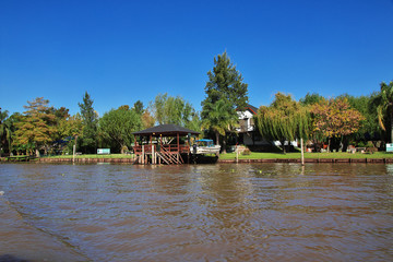 Fototapeta na wymiar Tigre Delta, Buenos Aires, Argentina